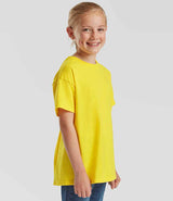 Fruit of the Loom Kids Value T-Shirt | Yellow thumbnail 3