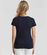 Fruit of the Loom Lady Fit Value V Neck T-Shirt | Deep Navy thumbnail 2