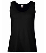 Fruit of the Loom Lady Fit Value Vest | Black thumbnail 4
