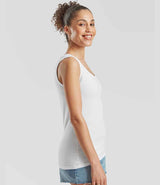 Fruit of the Loom Lady Fit Value Vest | White thumbnail 3