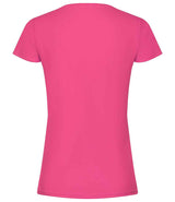 Fruit of the Loom Lady Fit Original T-Shirt | Fuchsia thumbnail 5