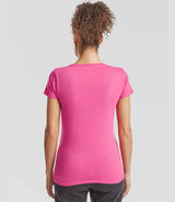 Fruit of the Loom Lady Fit Original T-Shirt | Fuchsia thumbnail 2