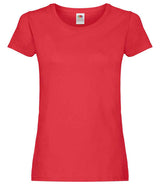 Fruit of the Loom Lady Fit Original T-Shirt | Red thumbnail 4