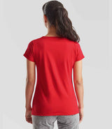 Fruit of the Loom Lady Fit Original T-Shirt | Red thumbnail 2