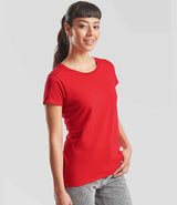 Fruit of the Loom Lady Fit Original T-Shirt | Red thumbnail 3