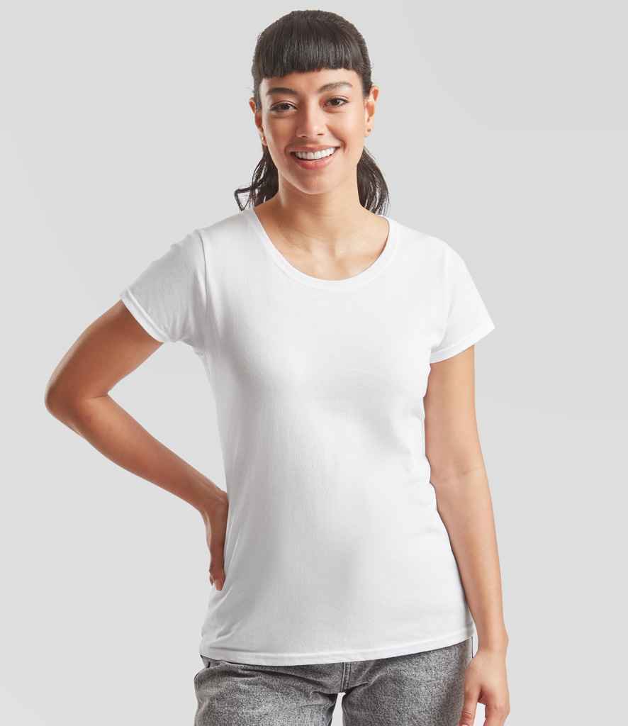 Fruit of the Loom Lady Fit Original T-Shirt | White