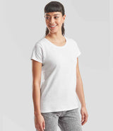 Fruit of the Loom Lady Fit Original T-Shirt | White thumbnail 3