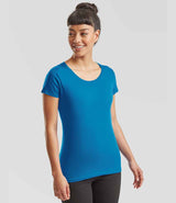 Fruit of the Loom Ladies Iconic 195 T-Shirt | Azure thumbnail 1