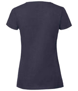 Fruit of the Loom Ladies Iconic 195 T-Shirt | Deep Navy thumbnail 5