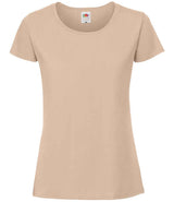 Fruit of the Loom Ladies Iconic 195 T-Shirt | Desert Sand thumbnail 4