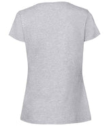 Fruit of the Loom Ladies Iconic 195 T-Shirt | Heather Grey thumbnail 5