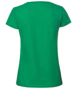 Fruit of the Loom Ladies Iconic 195 T-Shirt | Kelly Green thumbnail 5