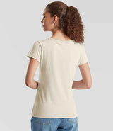 Fruit of the Loom Ladies Iconic 195 T-Shirt | Natural thumbnail 2