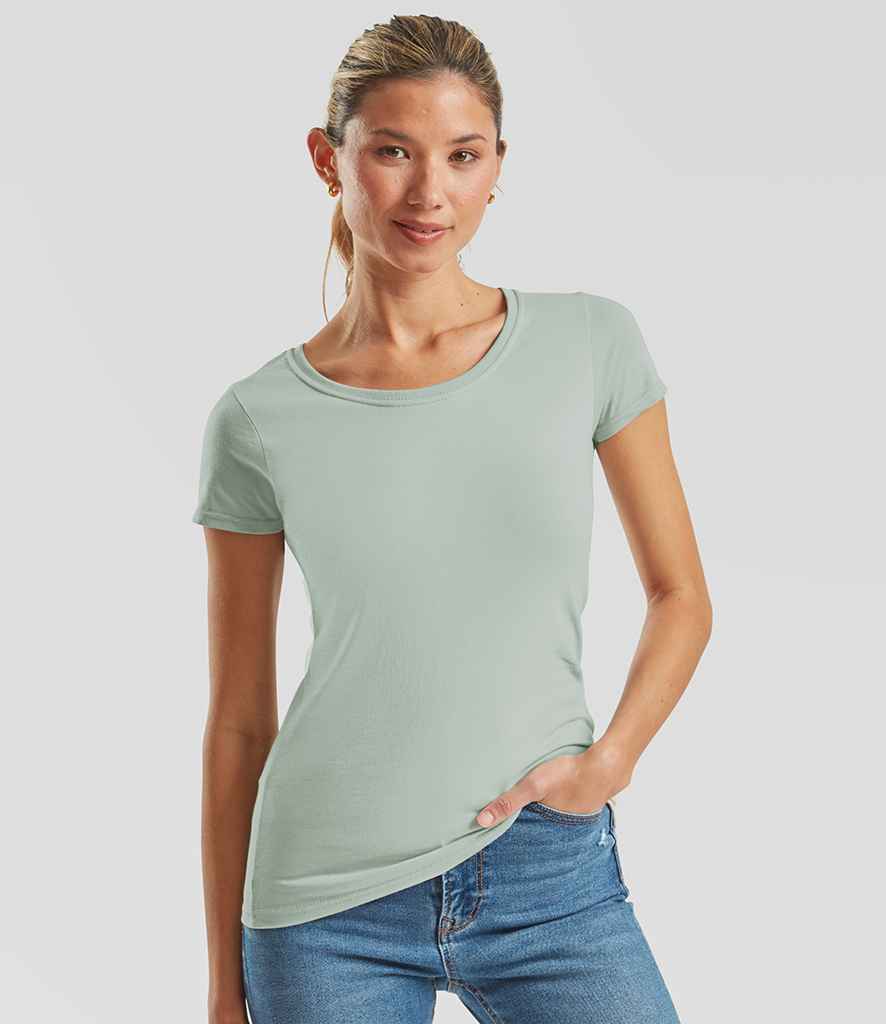 Fruit of the Loom Ladies Iconic 195 T-Shirt | Sage