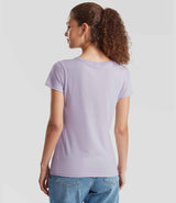 Fruit of the Loom Ladies Iconic 195 T-Shirt | Soft Lavender thumbnail 2
