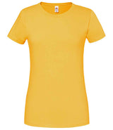 Fruit of the Loom Ladies Iconic 195 T-Shirt | Sunflower thumbnail 4