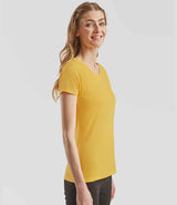 Fruit of the Loom Ladies Iconic 195 T-Shirt | Sunflower thumbnail 3