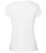 Fruit of the Loom Ladies Iconic 195 T-Shirt | White thumbnail 5