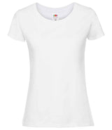Fruit of the Loom Ladies Iconic 195 T-Shirt | White thumbnail 4