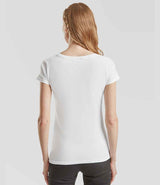 Fruit of the Loom Ladies Iconic 195 T-Shirt | White thumbnail 2