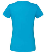 Fruit of the Loom Ladies Iconic 150 T-Shirt | Azure thumbnail 2