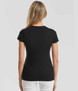 Fruit of the Loom Ladies Iconic 150 T-Shirt | Black thumbnail 2
