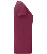 Fruit of the Loom Ladies Iconic 150 T-Shirt | Burgundy thumbnail 3