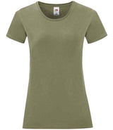 Fruit of the Loom Ladies Iconic 150 T-Shirt | Classic Olive thumbnail 4