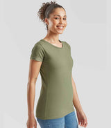 Fruit of the Loom Ladies Iconic 150 T-Shirt | Classic Olive thumbnail 3
