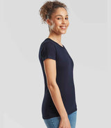 Fruit of the Loom Ladies Iconic 150 T-Shirt | Deep Navy thumbnail 3