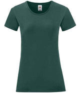 Fruit of the Loom Ladies Iconic 150 T-Shirt | Forest Green thumbnail 1