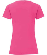 Fruit of the Loom Ladies Iconic 150 T-Shirt | Fuchsia thumbnail 5