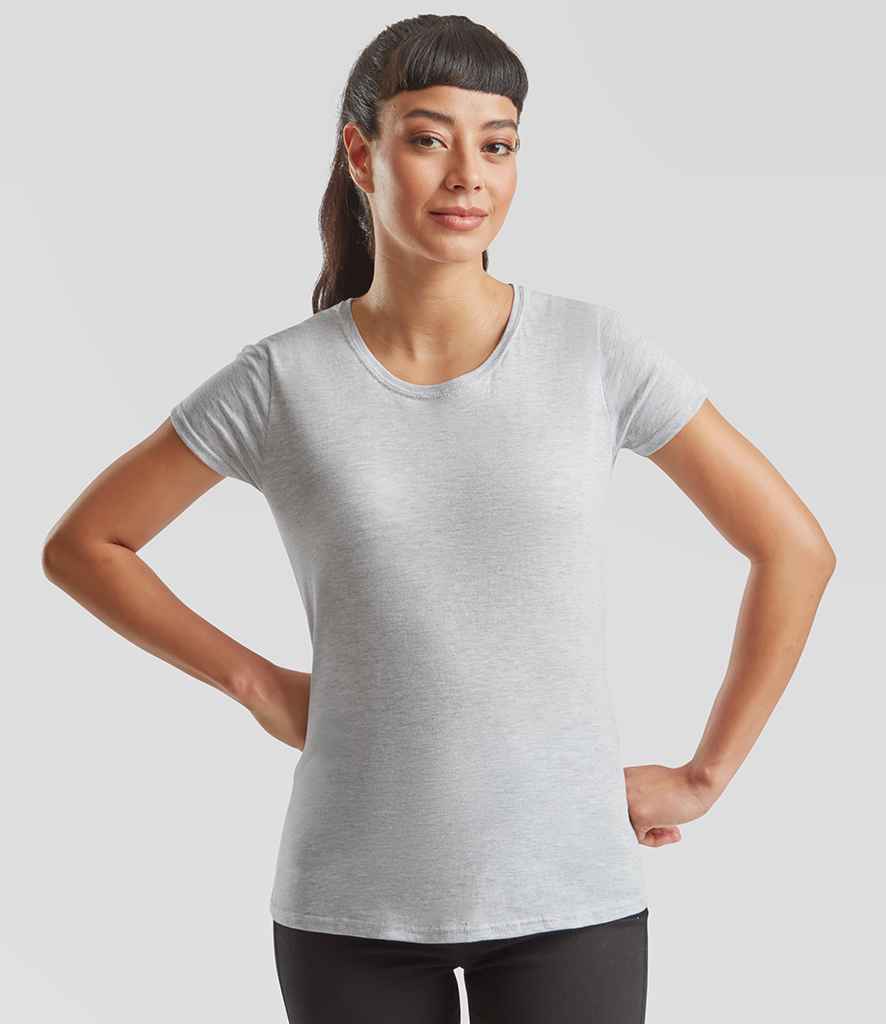 Fruit of the Loom Ladies Iconic 150 T-Shirt | Heather Grey