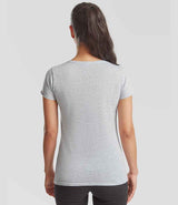 Fruit of the Loom Ladies Iconic 150 T-Shirt | Heather Grey thumbnail 2
