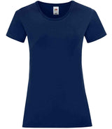 Fruit of the Loom Ladies Iconic 150 T-Shirt | Navy thumbnail 4