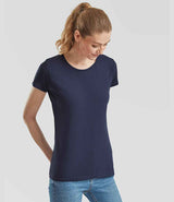 Fruit of the Loom Ladies Iconic 150 T-Shirt | Navy thumbnail 1