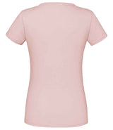 Fruit of the Loom Ladies Iconic 150 T-Shirt | Powder Rose thumbnail 5