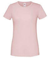 Fruit of the Loom Ladies Iconic 150 T-Shirt | Powder Rose thumbnail 4