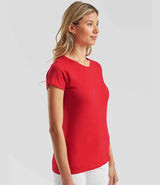 Fruit of the Loom Ladies Iconic 150 T-Shirt | Red thumbnail 3