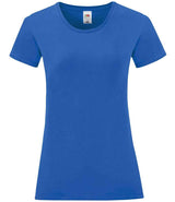 Fruit of the Loom Ladies Iconic 150 T-Shirt | Royal Blue thumbnail 4