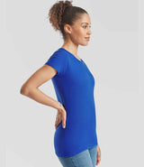 Fruit of the Loom Ladies Iconic 150 T-Shirt | Royal Blue thumbnail 3