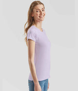 Fruit of the Loom Ladies Iconic 150 T-Shirt | Soft Lavender thumbnail 3