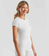 Fruit of the Loom Ladies Iconic 150 T-Shirt | White thumbnail 3