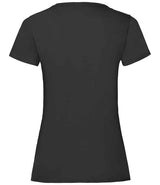 Fruit of the Loom Lady Fit Value T-Shirt | Black thumbnail 5