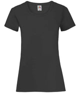 Fruit of the Loom Lady Fit Value T-Shirt | Black thumbnail 4