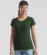Fruit of the Loom Lady Fit Value T-Shirt | Bottle Green thumbnail 1