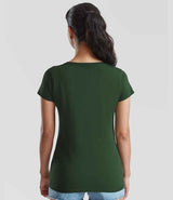 Fruit of the Loom Lady Fit Value T-Shirt | Bottle Green thumbnail 2