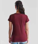 Fruit of the Loom Lady Fit Value T-Shirt | Burgundy thumbnail 2