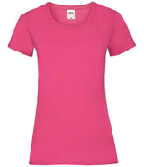 Fruit of the Loom Lady Fit Value T-Shirt | Fuchsia thumbnail 4