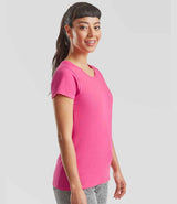 Fruit of the Loom Lady Fit Value T-Shirt | Fuchsia thumbnail 3
